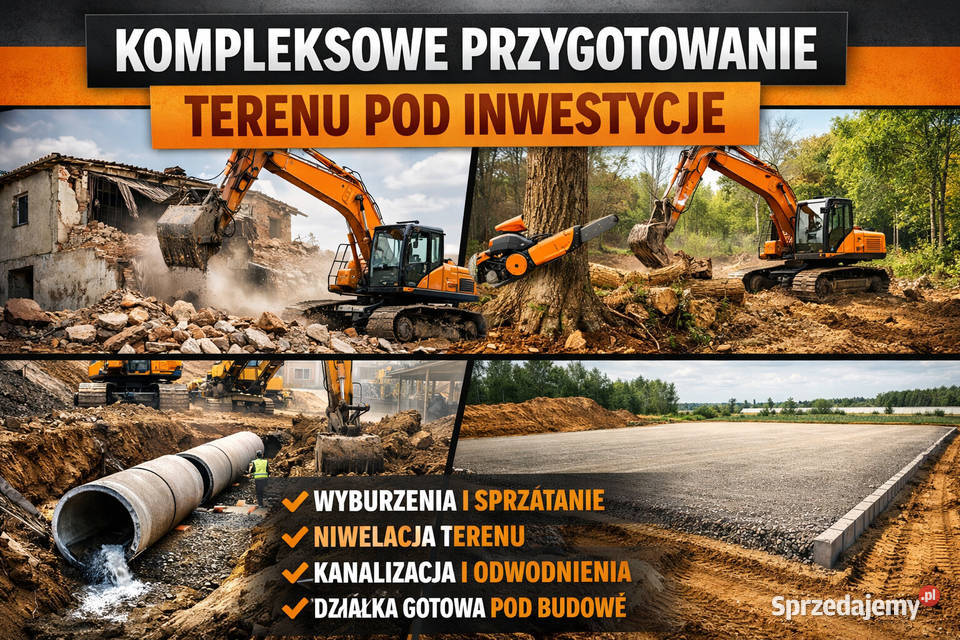 Wyburzenia Bielsko Śląsk Małopolska Roboty