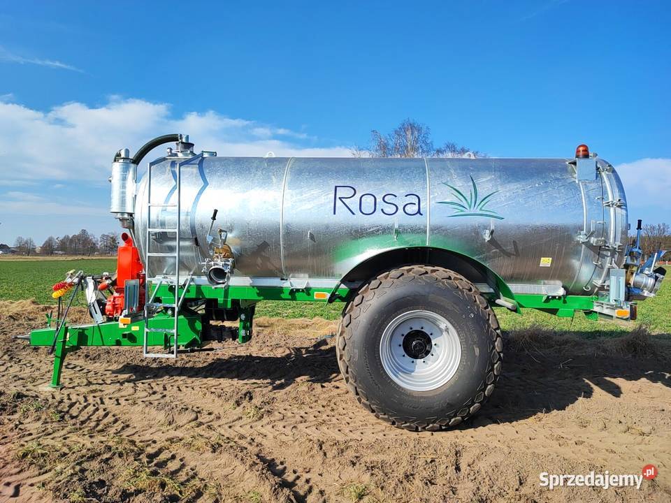 Wóz asenizacyjny ROSA 9R1 9000 litrów beczkowóz nieuszkodzony Goliaty sprzedam