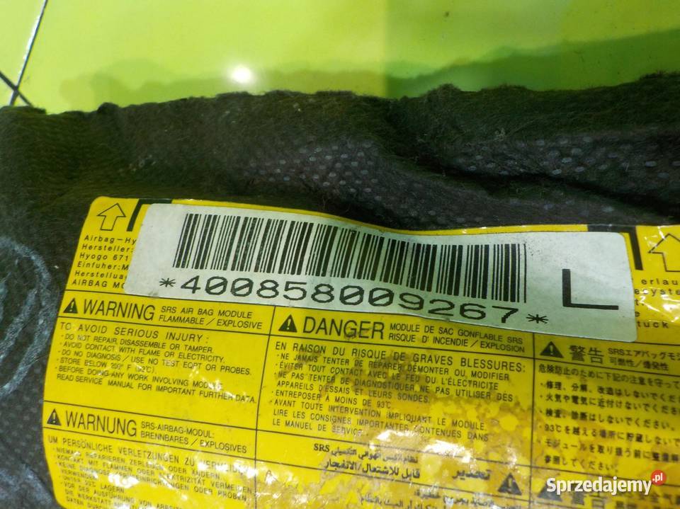 CITROEN CCROSSER 22 HDI 09r AIRBAG poduszka osobowe Suków sprzedam