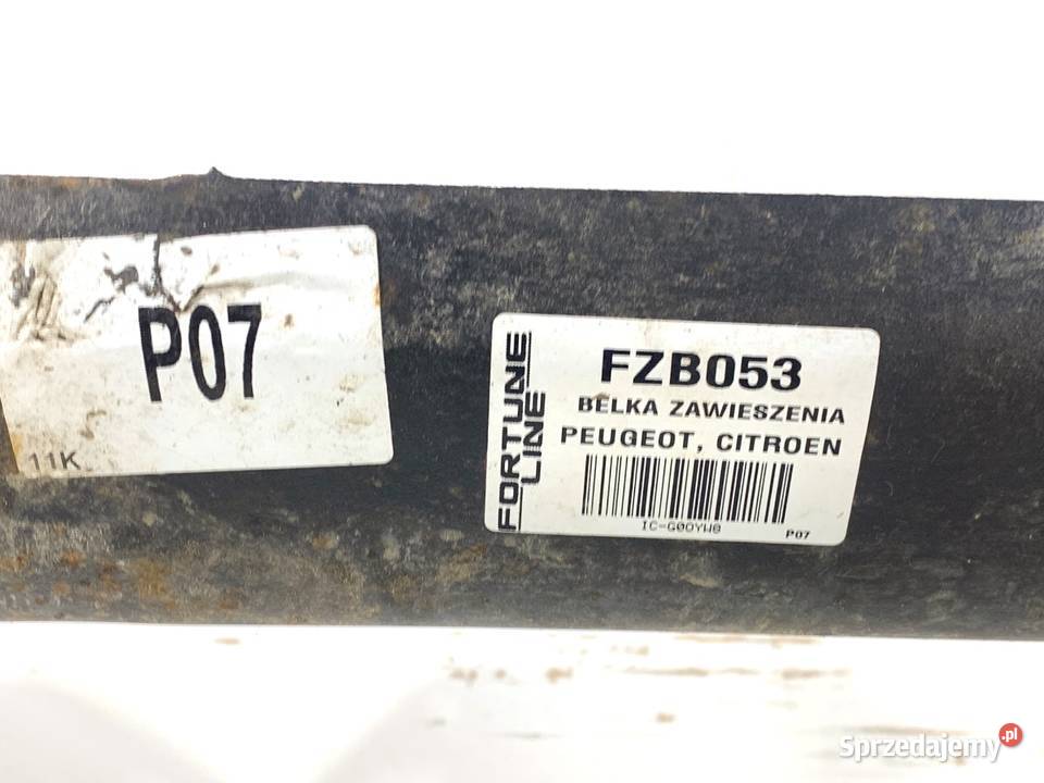 BELKA TYŁ PEUGEOT 308 I Hatchback 0716 TYLNA osobowe