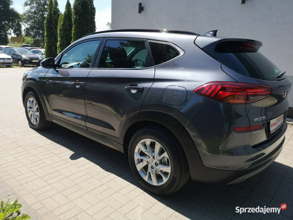Hyundai Tucson 16 CRDI 136 Klimat LIFT Ledy Navi czujnik deszczu Samochody osobowe Strzegom