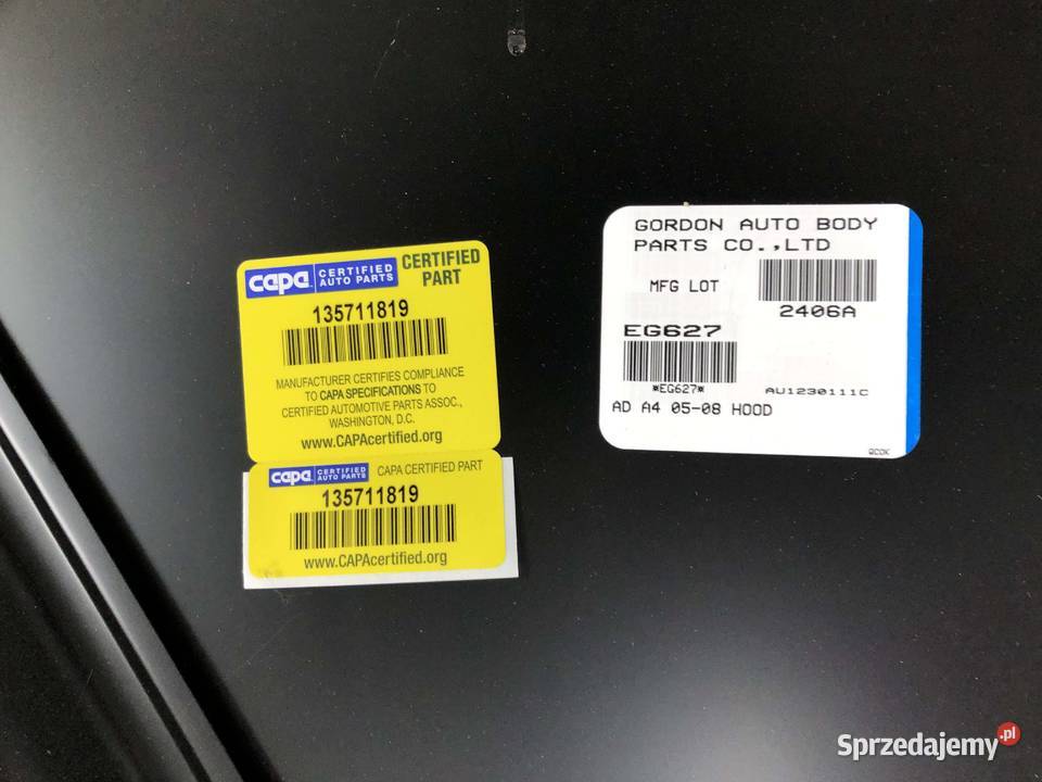 Audi A4 B7 112004032008 Maska Pokrywa silnika Maski świętokrzyskie Skarżysko-Kamienna