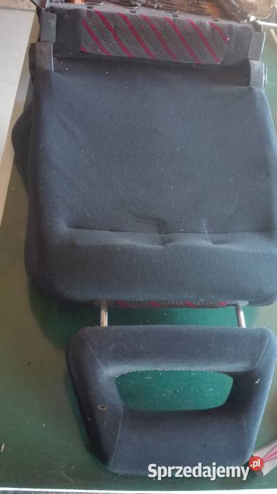Fotel inter groclin relax idealny czerwone paski osobowe