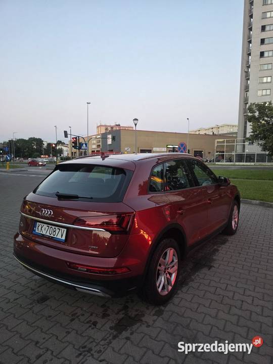 Audi Q5 40 TDI mHEV Quattro S tronic serwisowany reflektory ksenonowe małopolskie Kraków