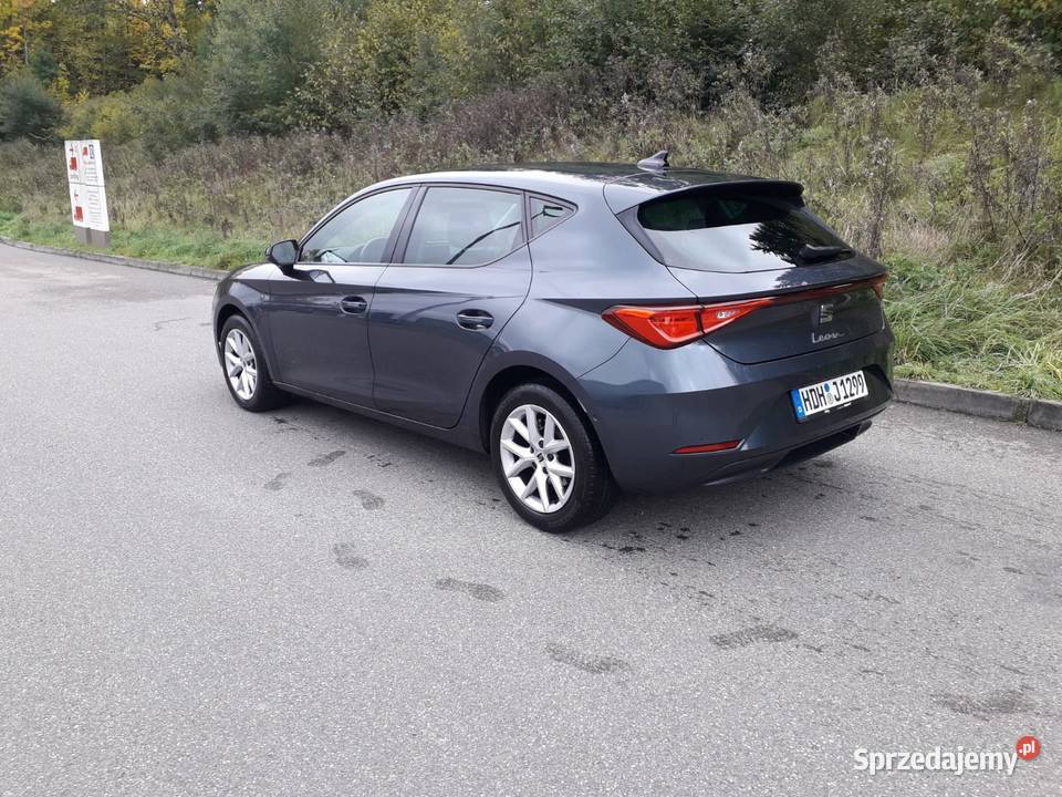 Seat Leon 2021r 15 Benzyna zadbany Kluczbork