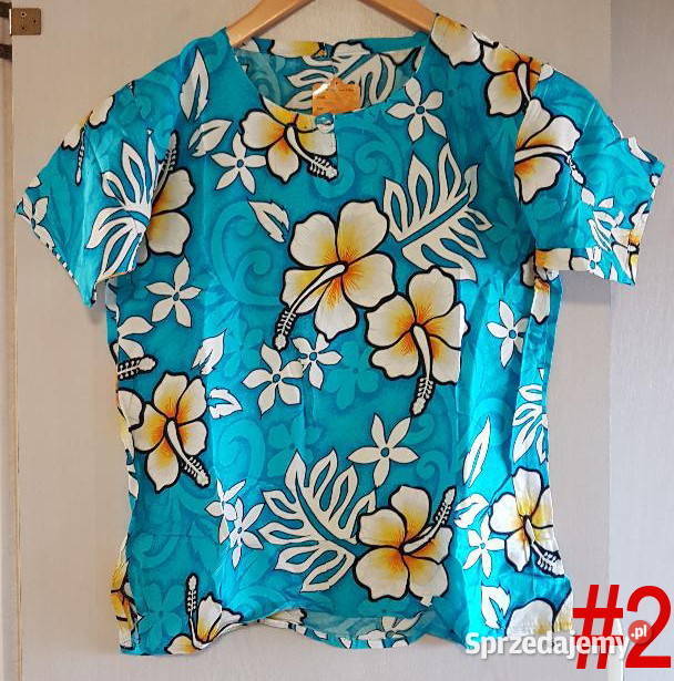 Tropikalny Koszula Plażowa z Bali Hippie Boho krótki Kudowa-Zdrój