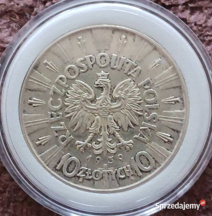 10 J Piłsudski 1939 r 1 oryginał Cudeńko Konin