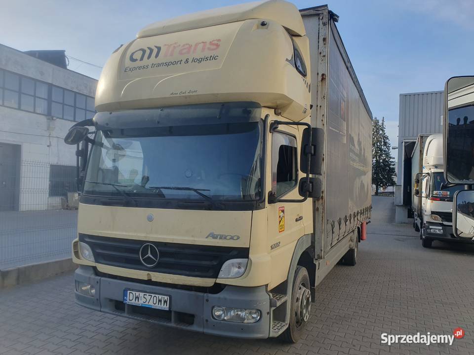 MercedesBenz ATEGO 1222 Winda kabina sypialna 4800kg Łódź