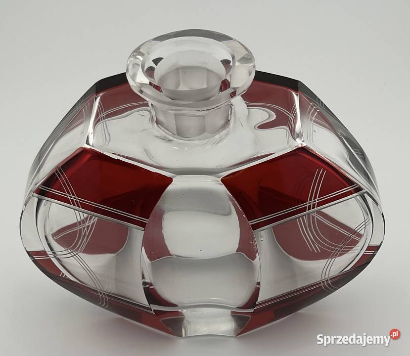 UNIKAT Karafka Flakon Karl Palda Art Deco