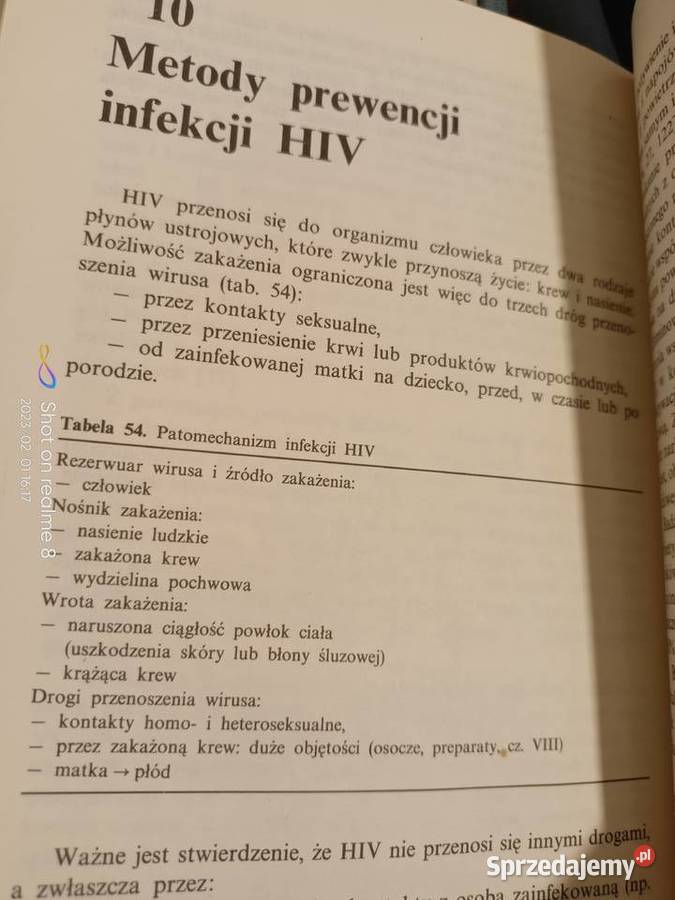 AIDS Skotnicki książki unikatowy egzemplarz medycyna, nauki medyczne sprzedam