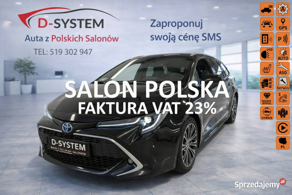 Toyota Corolla 2021r Salon Polska 20hybryda Białystok