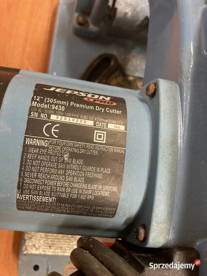 Piła do metalu Jepson 9430 Tarnów sprzedam