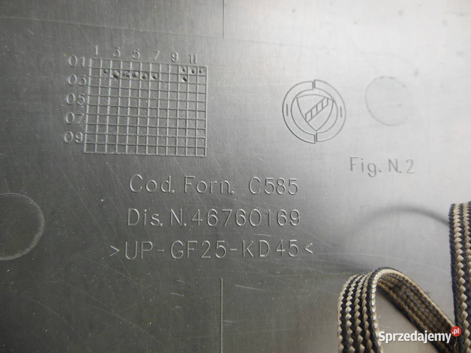 OSŁONA POD SILNIK FIAT STILO 01 07 46760169 Kozy