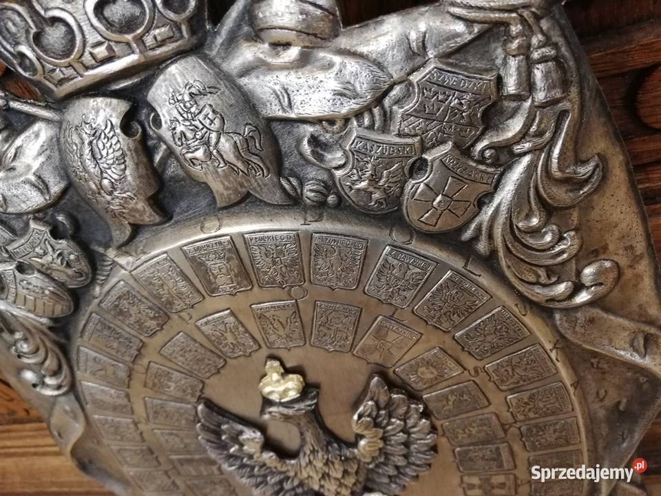 Ryngraf z orłem polskim patriotyczny Łódź