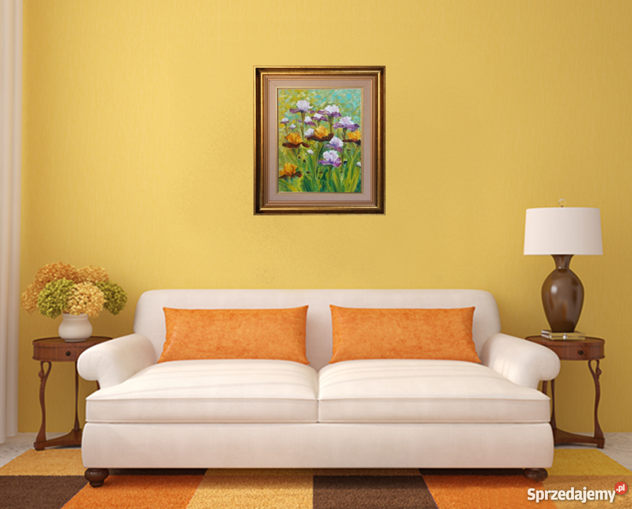 Obraz olejny Irysy 2 Lublin