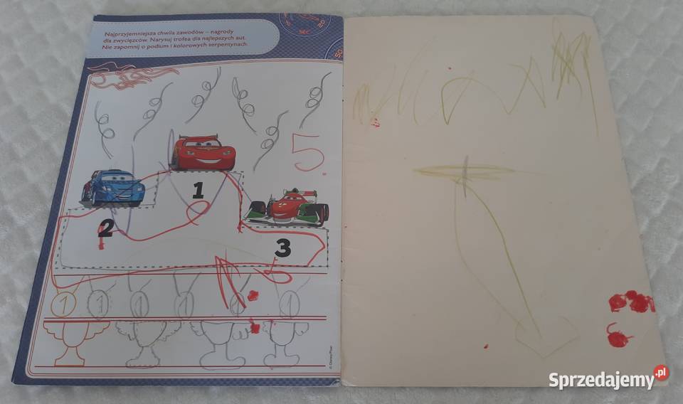 Disney Pixar Auta Szlaczki Ameet 2018 Książeczki Czeladź sprzedam