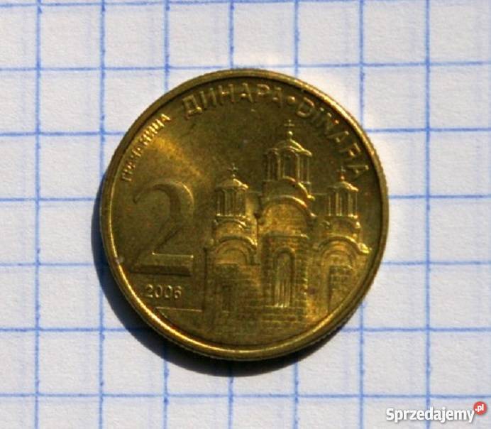 2 DINARY 2006 SERBIA Piszczac