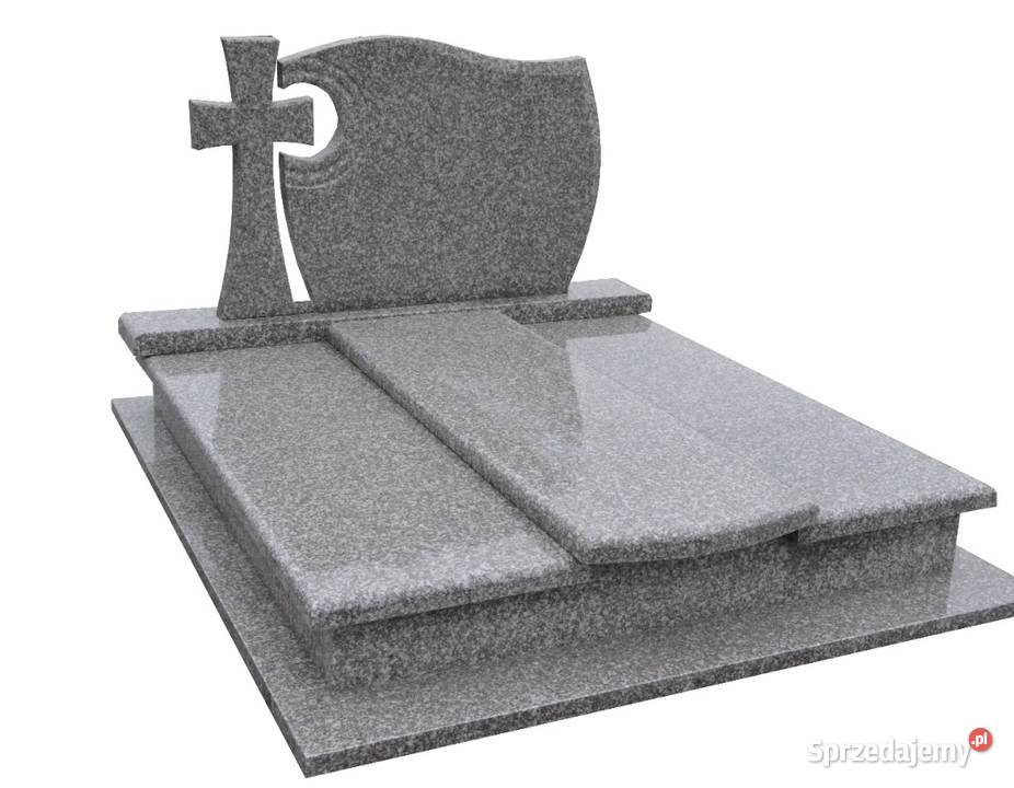 Nagrobek granitowy brąz Jełowa