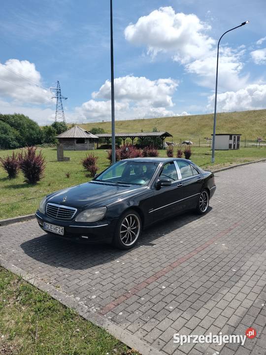 Mercedes S320 W220 19 RS AMGMultimedia ZAMIANA Nysa