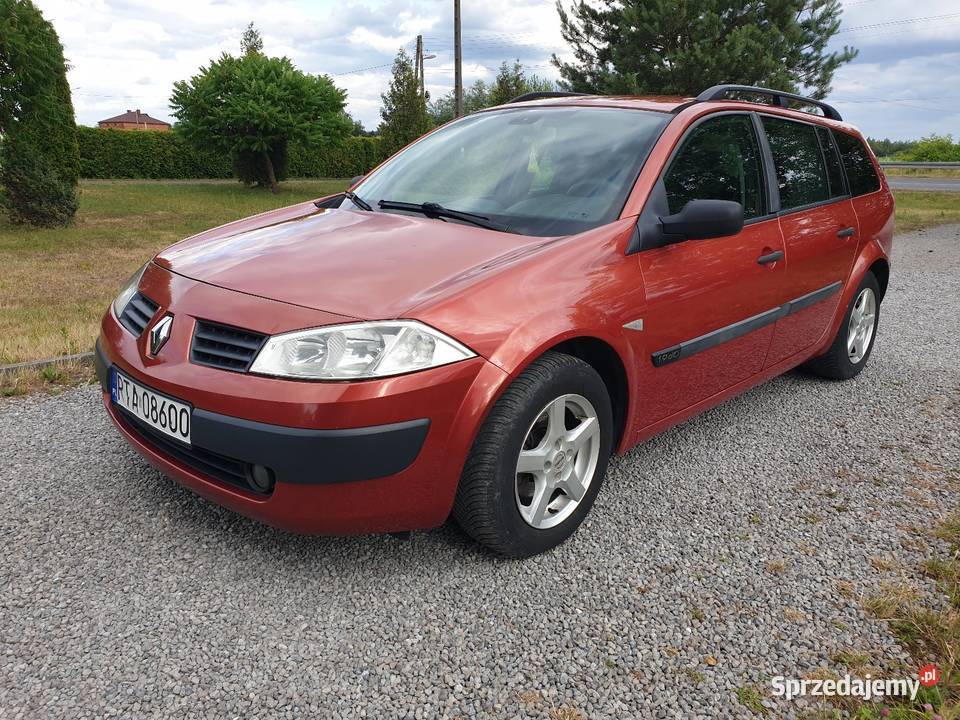 Renault Megane 2 kombi 19 DCI Doinwestowane poduszka powietrzna Sandomierz