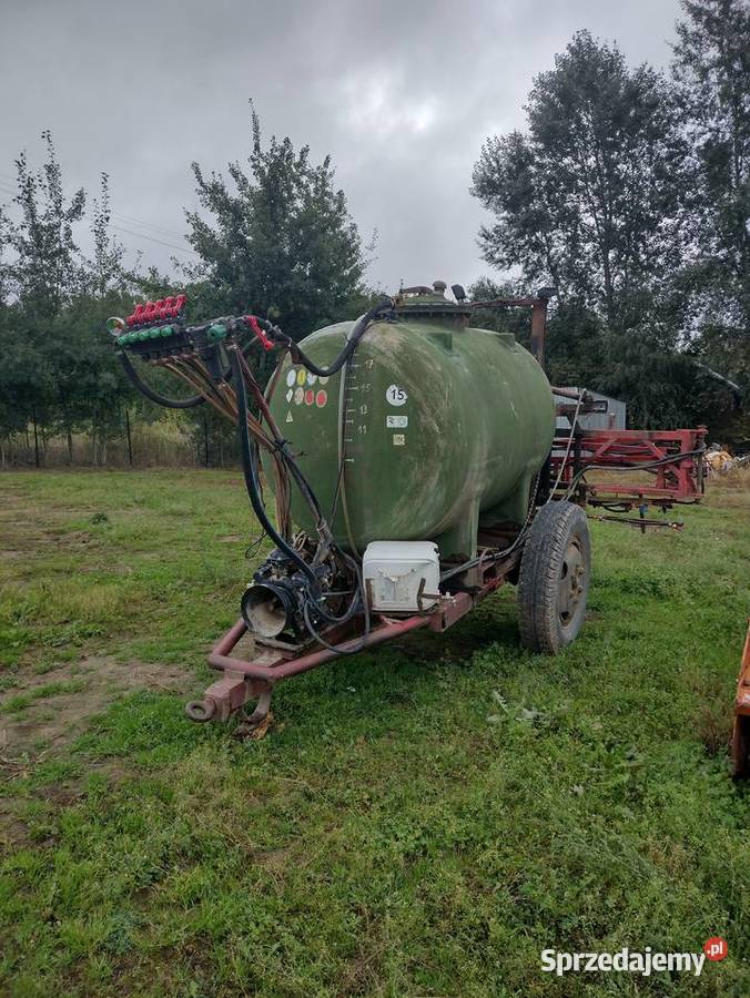 Opryskiwacz 2000 l hydraulika nowa pompa i lubelskie Spławy Pierwsze