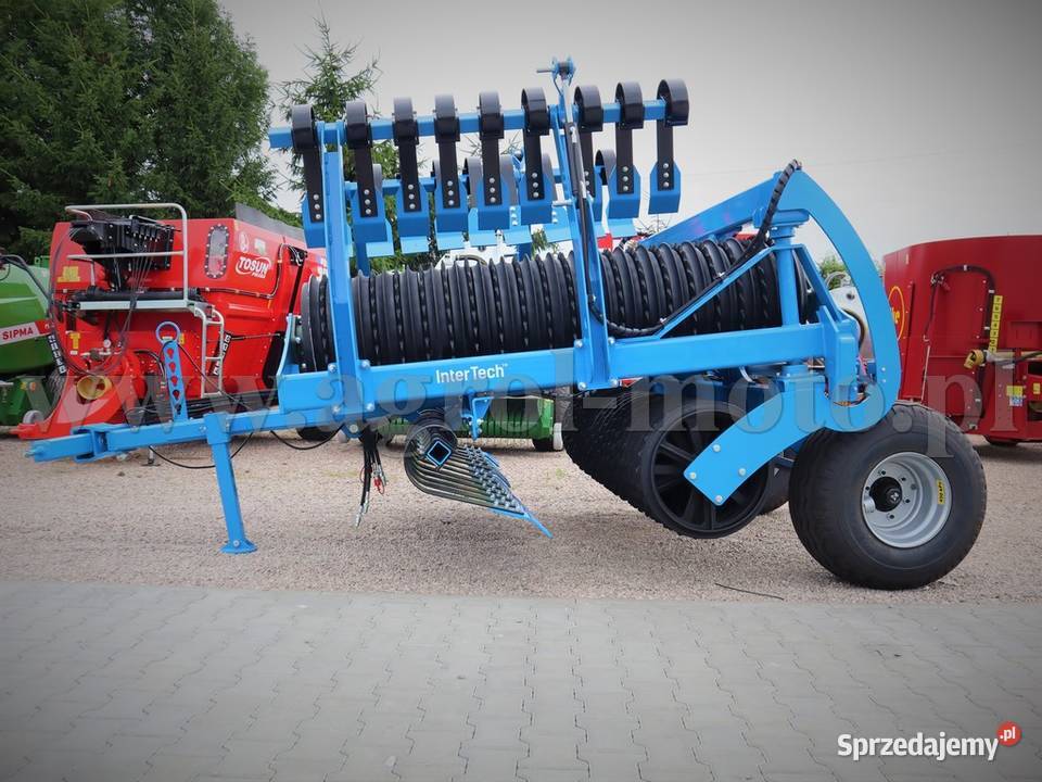 Wał posiewny 63m fi 600 z włóką InterTech koła mazowieckie