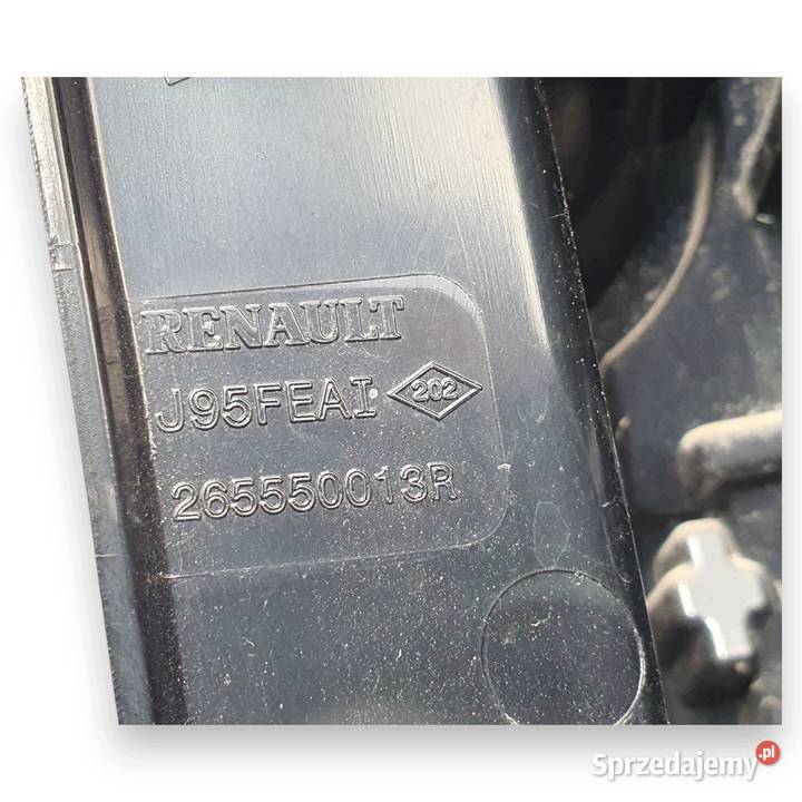 LAMPA LEWA Renault Scenic III 20092013 tylna lubelskie Chełm