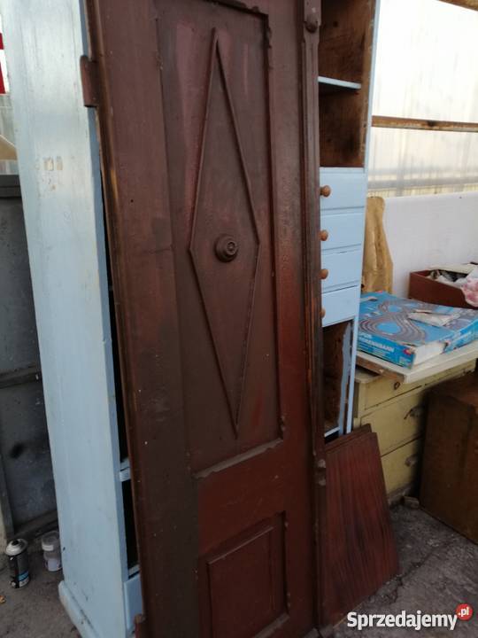 Antyk stare drzwi okazja wielkopolskie Pleszew