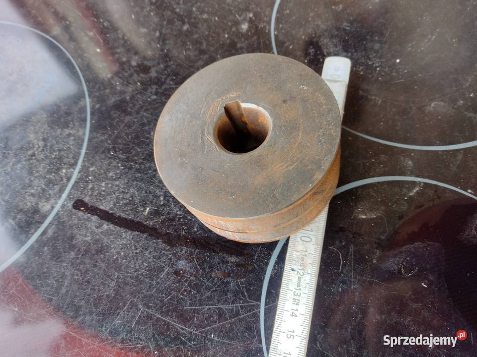 Koło pasowe 2x15 oś 25 mm Pozostałe Leśna