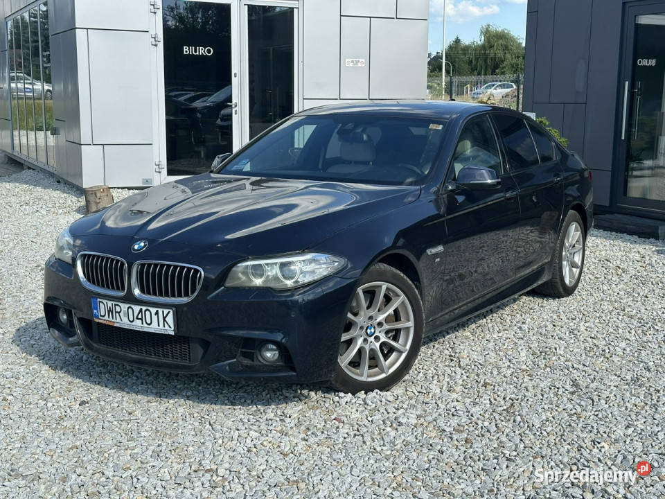 BMW 528 BMW F10 528i xDrive 245 2016r M pakiet 1997cm3 Wrocław