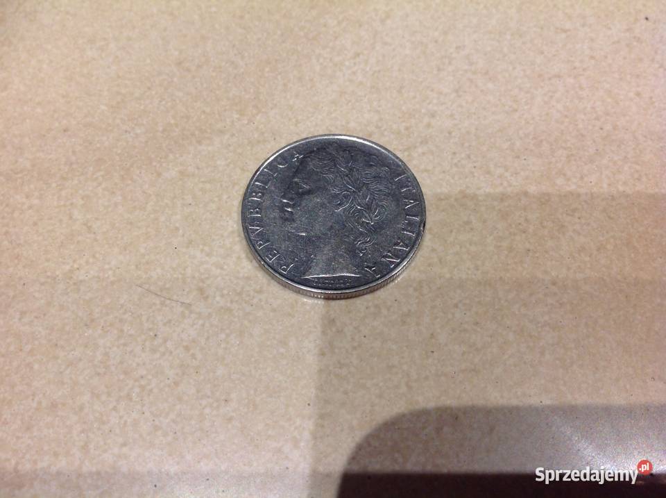 Sto 100 włoskich LIRÓW z 1970 r lubuskie Nowa Sól