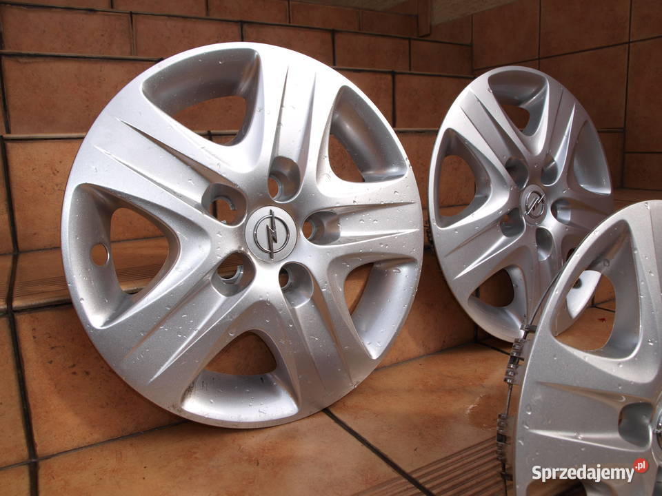 Opel kołpaki 15 strukturalne komplet 4 sztuki Kalisz