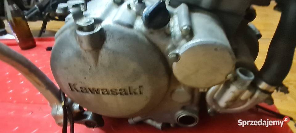 Kawasaki KLX 650 R silnik kompletny sprawny film Warszawa