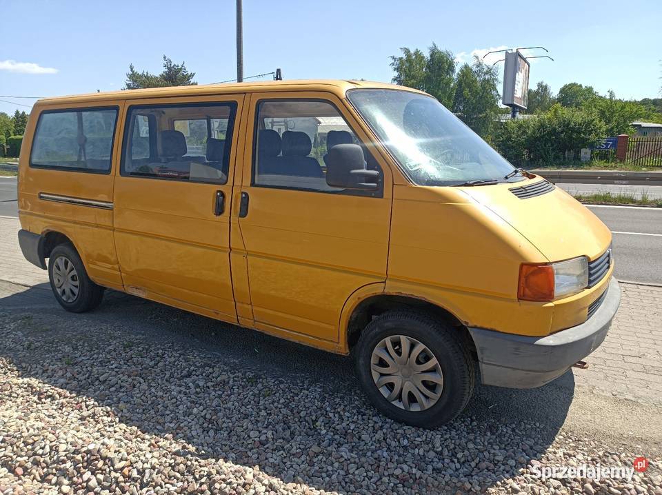 VW T4 długi 9osobowy24 diesel nieuszkodzony Pruszków