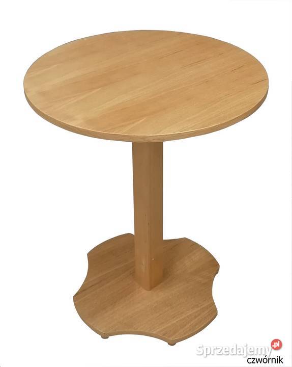 STOLIK OKRĄGŁY BIAŁY 60 STÓŁ OKOLICZNOŚCIOWY Tołkiny