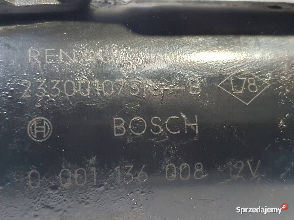 ROZRUSZNIK Renault Megane III 15 DCI bosch Chełm