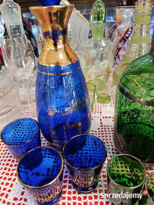Karafki z kieliszkami mazowieckie Warszawa