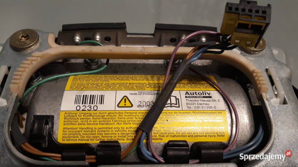 Poduszka Airbag BMW e39 polift Lusowo