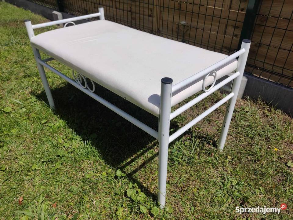 metalowa ławka z siedziskiem Ławki Gorzów Wielkopolski