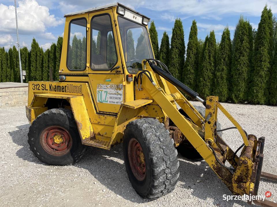 Ładowarka Kramer 312 SL Dwie osie skrętne Deutz nie Kielce
