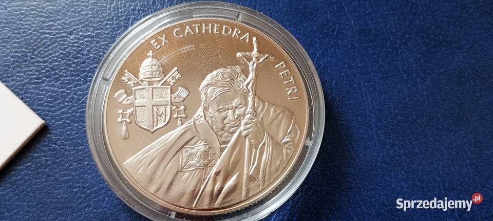 Stare monety Medal Jan Paweł II Zakon Maltański podkarpackie Lesko