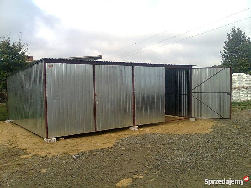 garaż blaszany 3x5m transport i montaż 15m2 Łódź