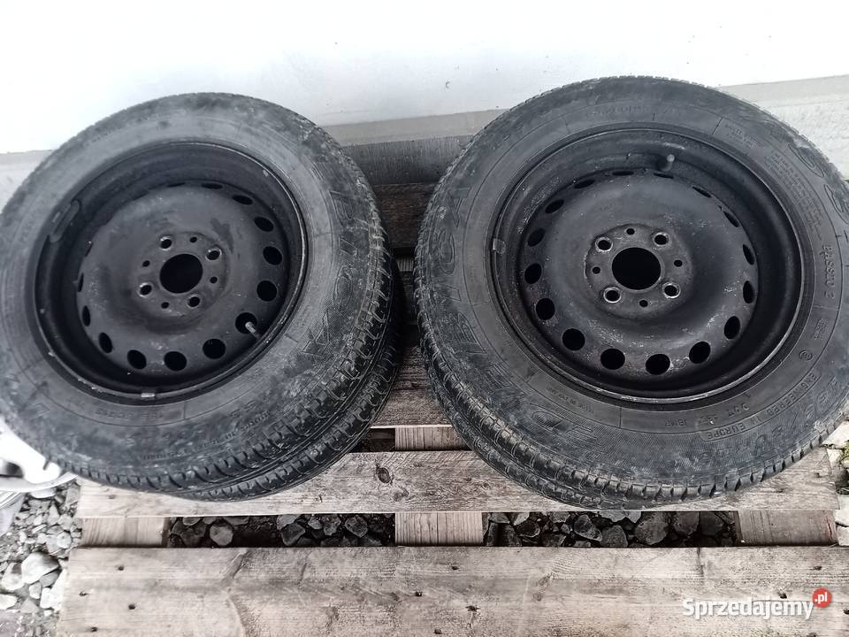 Opony plus felgi stalowe Fiat Panda Wadowice sprzedam