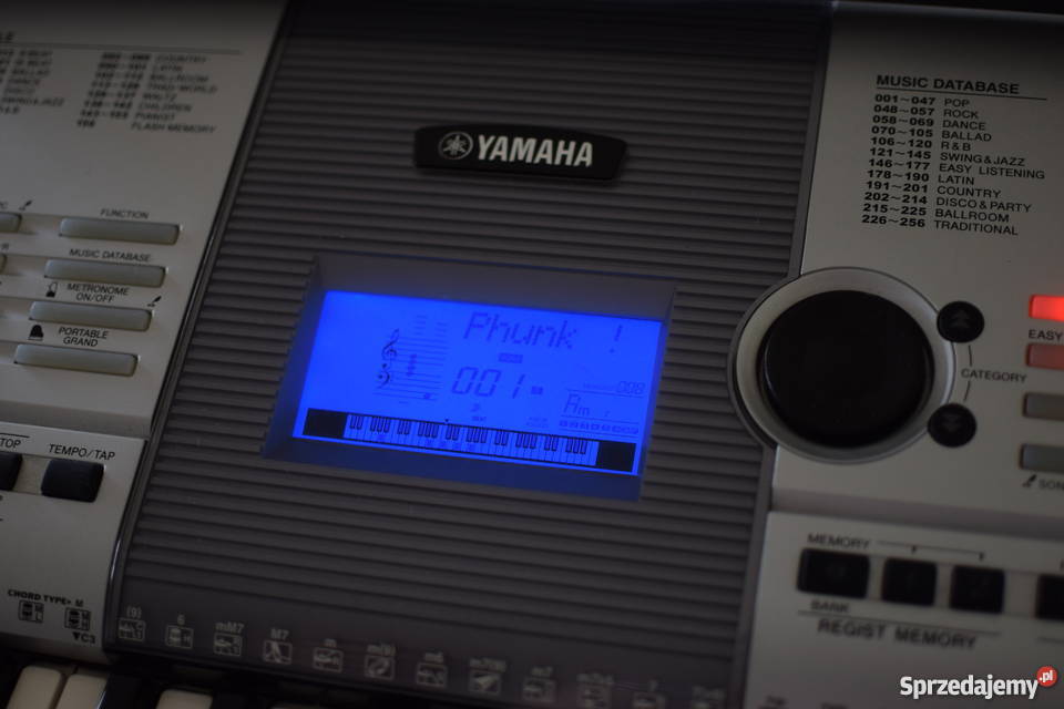 Keyboard Yamaha PSRE403 nowa Dużo gratisów Barcin