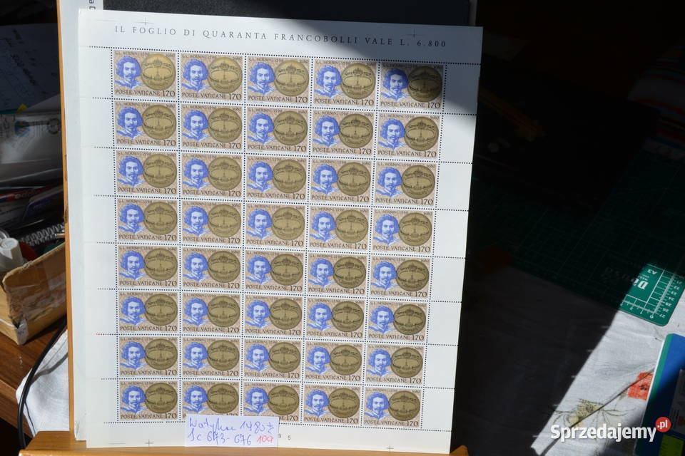 Znaczki Watykan Arkusze Sc 673676 Sobótka