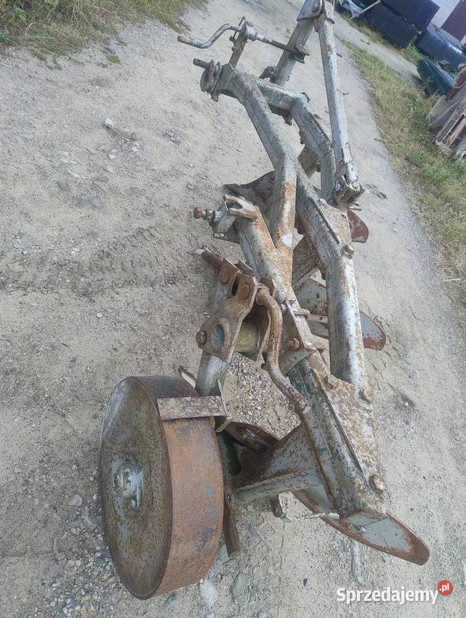 Pług 3 skibowy kółko gumowe mazowieckie Wojciechów
