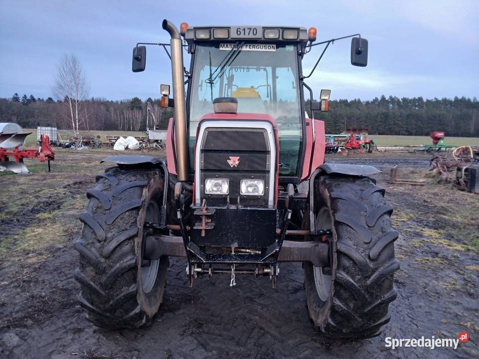 Massey Ferguson 6170 4x4 klima zamiana renault Zaczep górny Wieluń