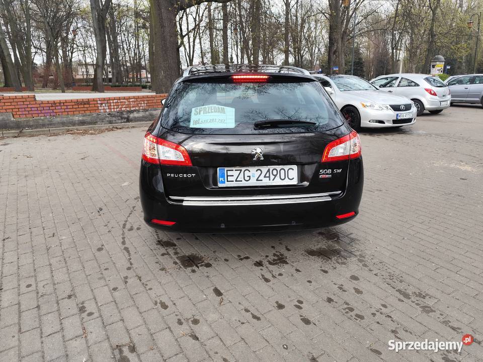 Peugeot 508 sw 16HDI prywatnie auto stan b Samochody osobowe Zgierz