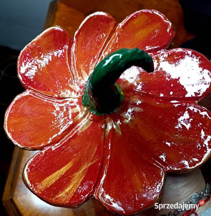 Gliniana podstawka handmade Antyki, Sztuka, Kolekcje lubelskie Lublin