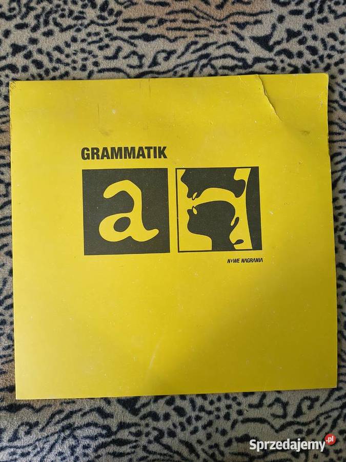 Płyta winylowa grammatik z autografami Warszawa